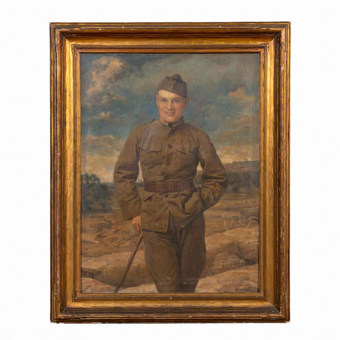 CHARLES F. NAEGELE, WORLD WAR I SOLDIER PORTRAIT (1 of 6)