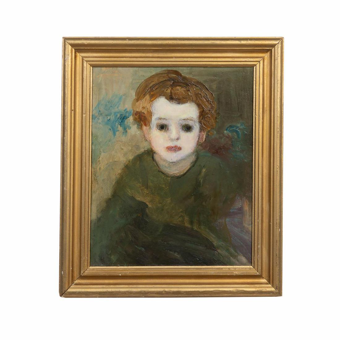 HARRIET BLACKSTONE "PORTRAIT OF A CHILD", O/B (1 of 4)