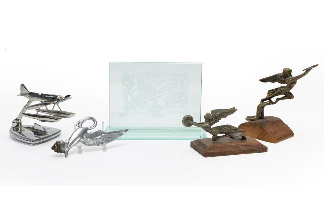 PACKARD & SCHNEIDER TROPHY MASCOTS, 5PC (1 of 8)