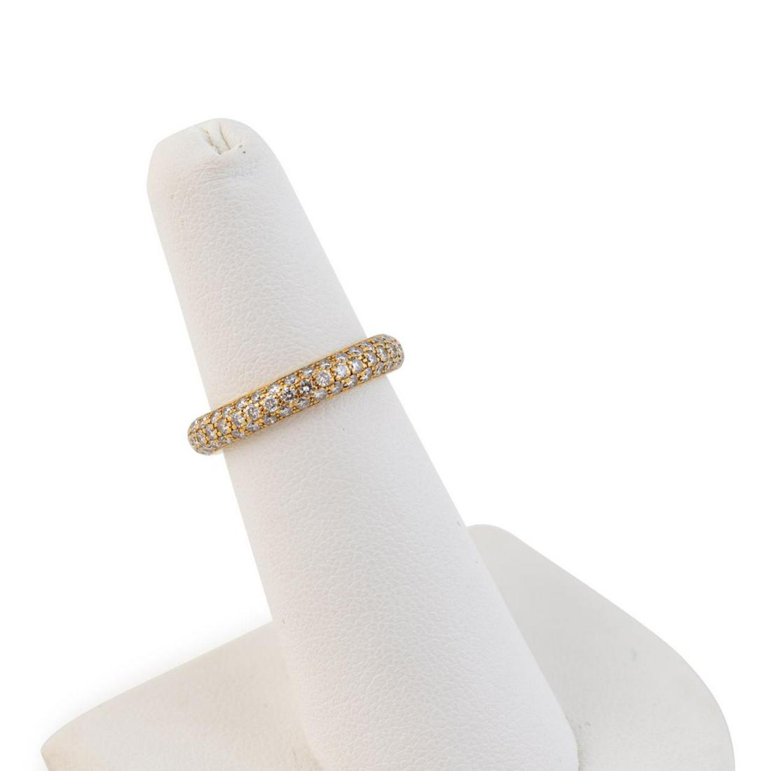 CARTIER 18K YELLOW GOLD \u0026 DIAMOND DOMED PAVE RING (#0650) on Jun 10, 2022 |  Ahlers \u0026 Ogletree Auction Gallery in GA