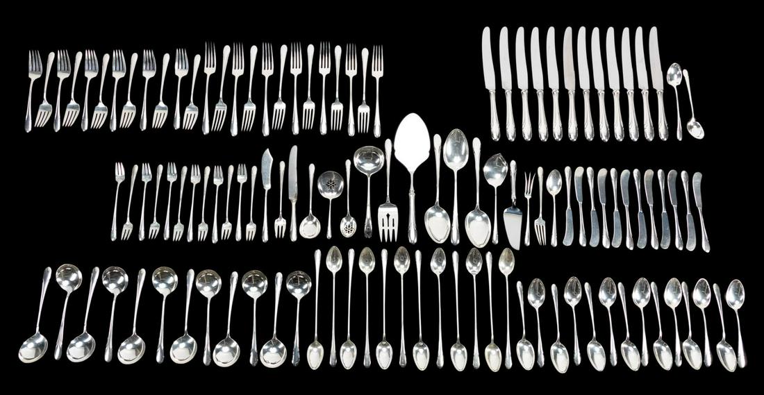 TOWLE "SYMPHONY" STERLING FLATWARE SERVICE, 118PC (1 of 16)