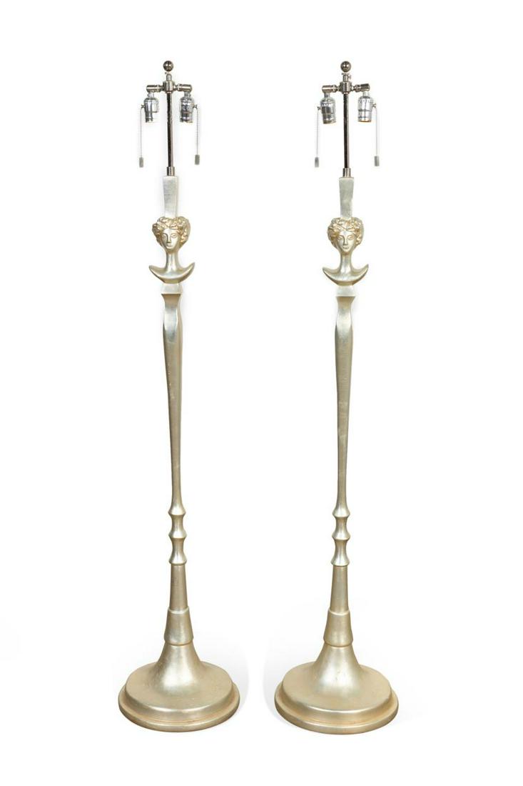 PR., GIACOMETTI STYLE SIRMOS FLOOR LAMPS (1 of 8)