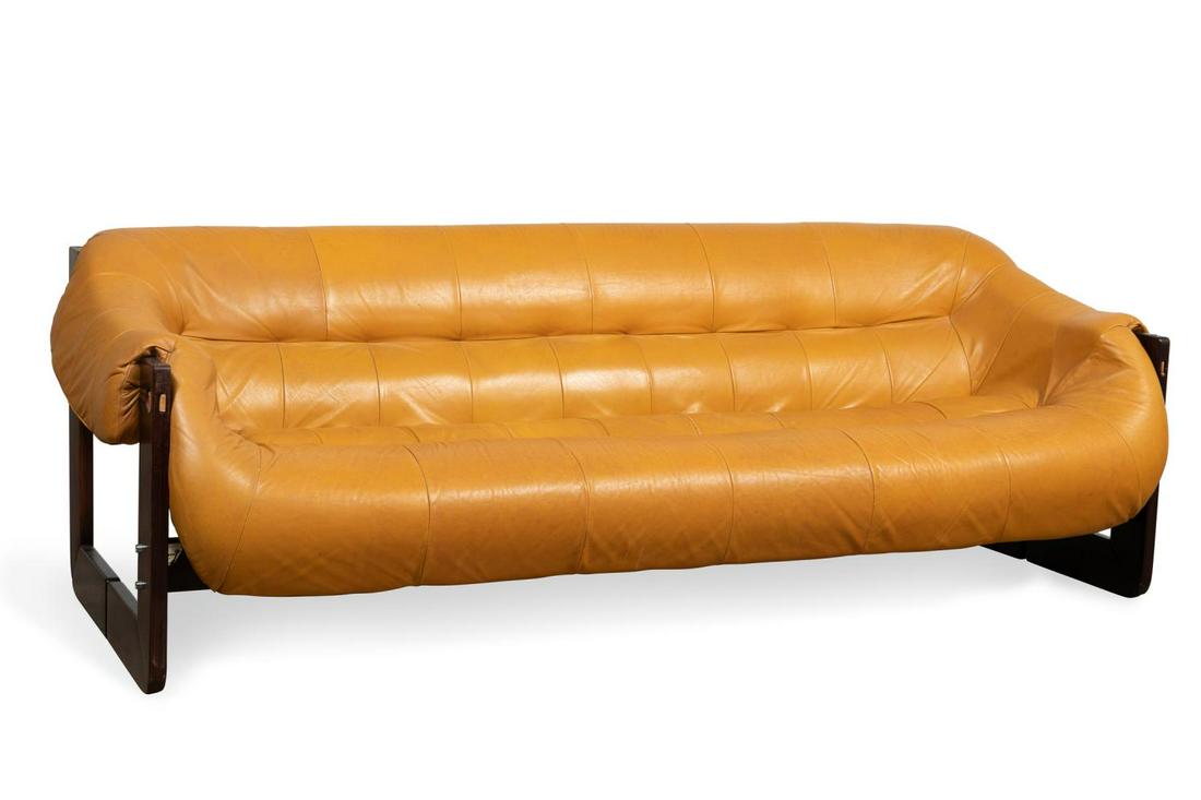 PERCIVAL LAFER MP-091 LEATHER SOFA (1 of 9)