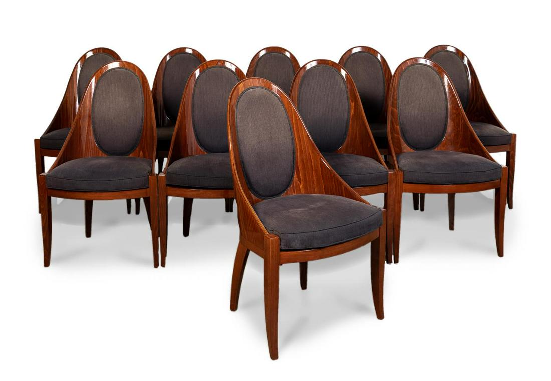 SET OF 10 PIETRO COSTANTINI FOR ELLO DINING CHAIRS (1 of 9)
