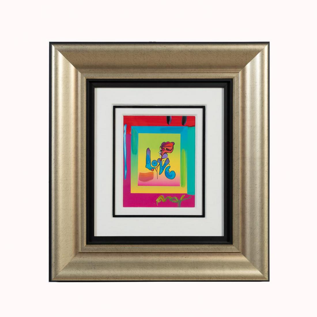 PETER MAX "LOVE ON BLENDS" MM ON PAPER - 2006 (1 of 3)