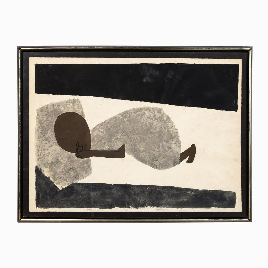 G. PRESTOPINO "SLEEPING INFANT" ED. II SERIGRAPH (1 of 4)