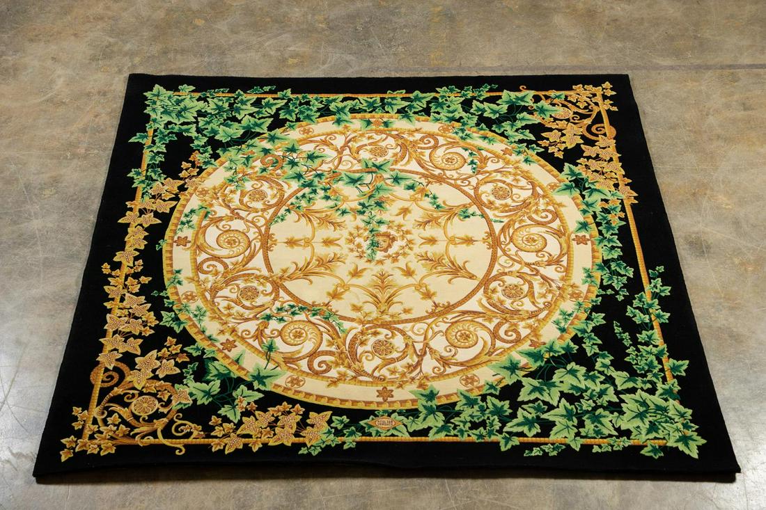 ATELIER VERSACE HAND KNOTTED RUG GOLD IVY (1 of 11)