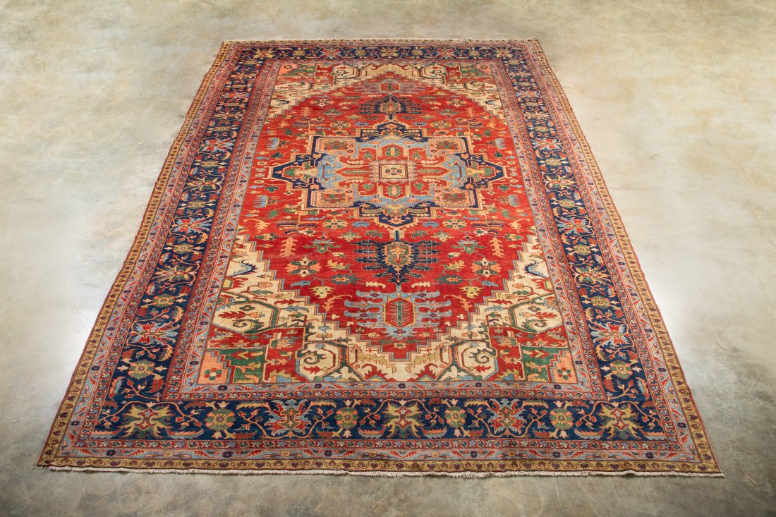 HAND KNOTTED TURKISH SERAPI DESIGN CARPET 21 X 15 (1 of 8)