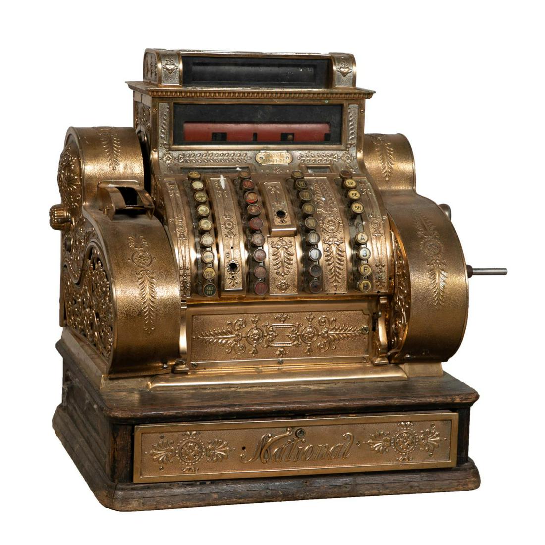 1911 NATIONAL CASH REGISTER, MODEL 442-EL-2C (1 of 7)