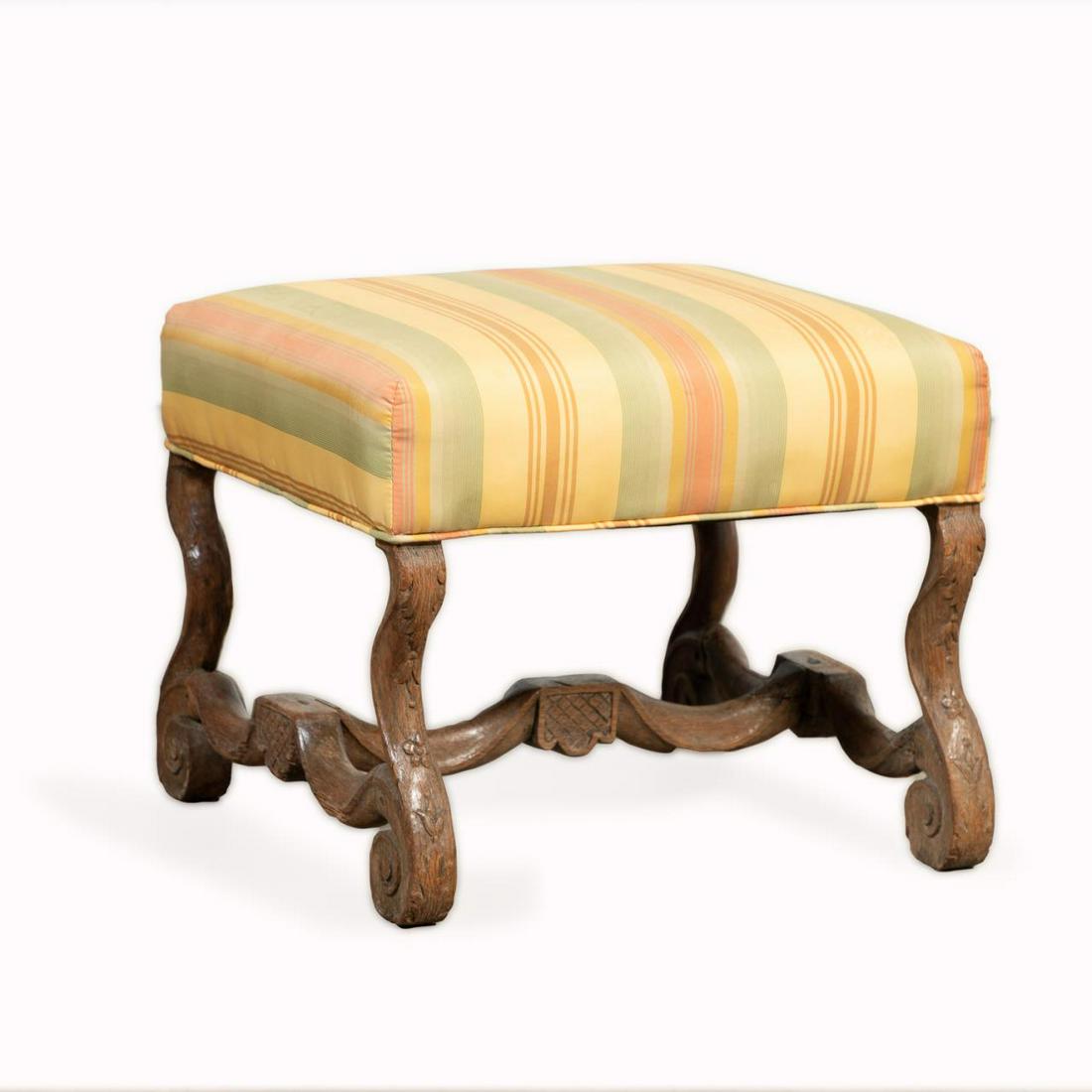 18TH/19TH C. ITALIAN BAROQUE WALNUT BENCH (1 of 7)