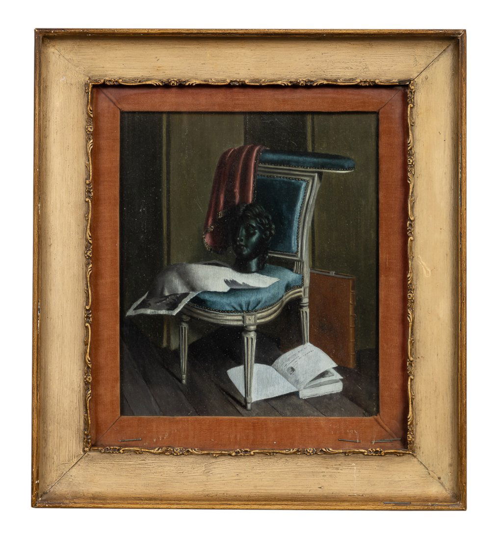 MARTIN BATTERSBY,  OIL ON PANEL STILL LIFE (1 of 4)