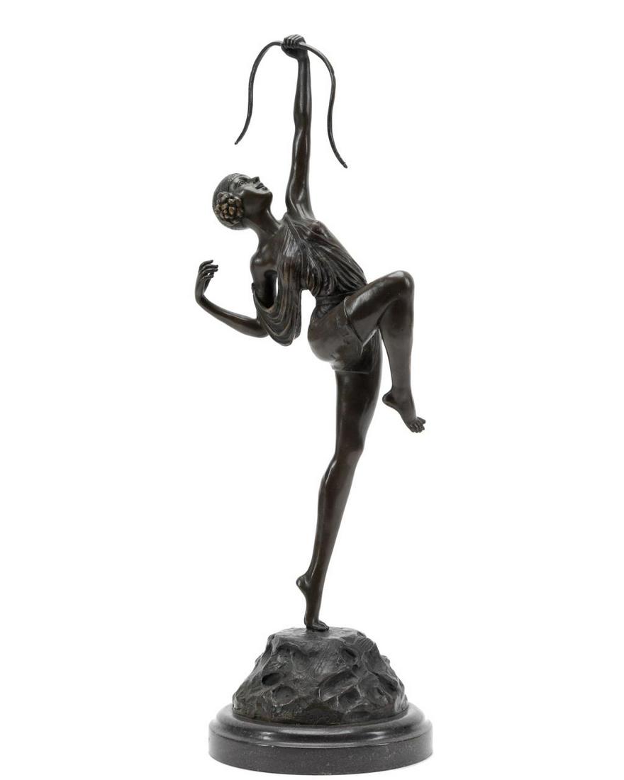 AFTER LE FAGUAYS, "TIREUSE A L'ARC", BRONZE (1 of 7)