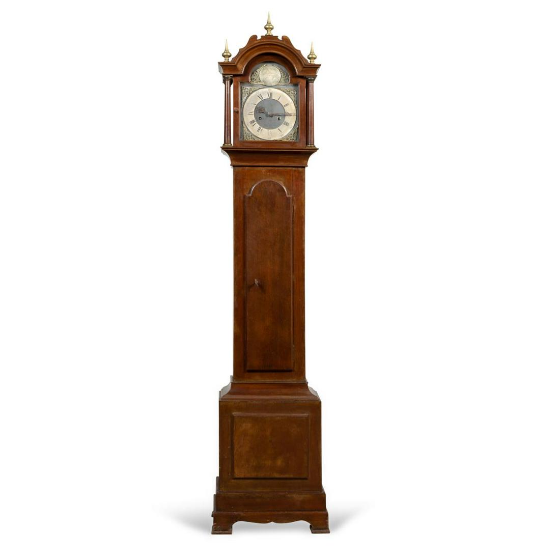 19TH C. BALLARD & SON MAHOGANY TALL CASE CLOCK (1 of 12)