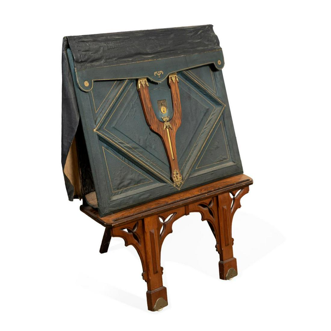 19TH C. SLADE BROS. ROSEWOOD ART PORTFOLIO (1 of 7)