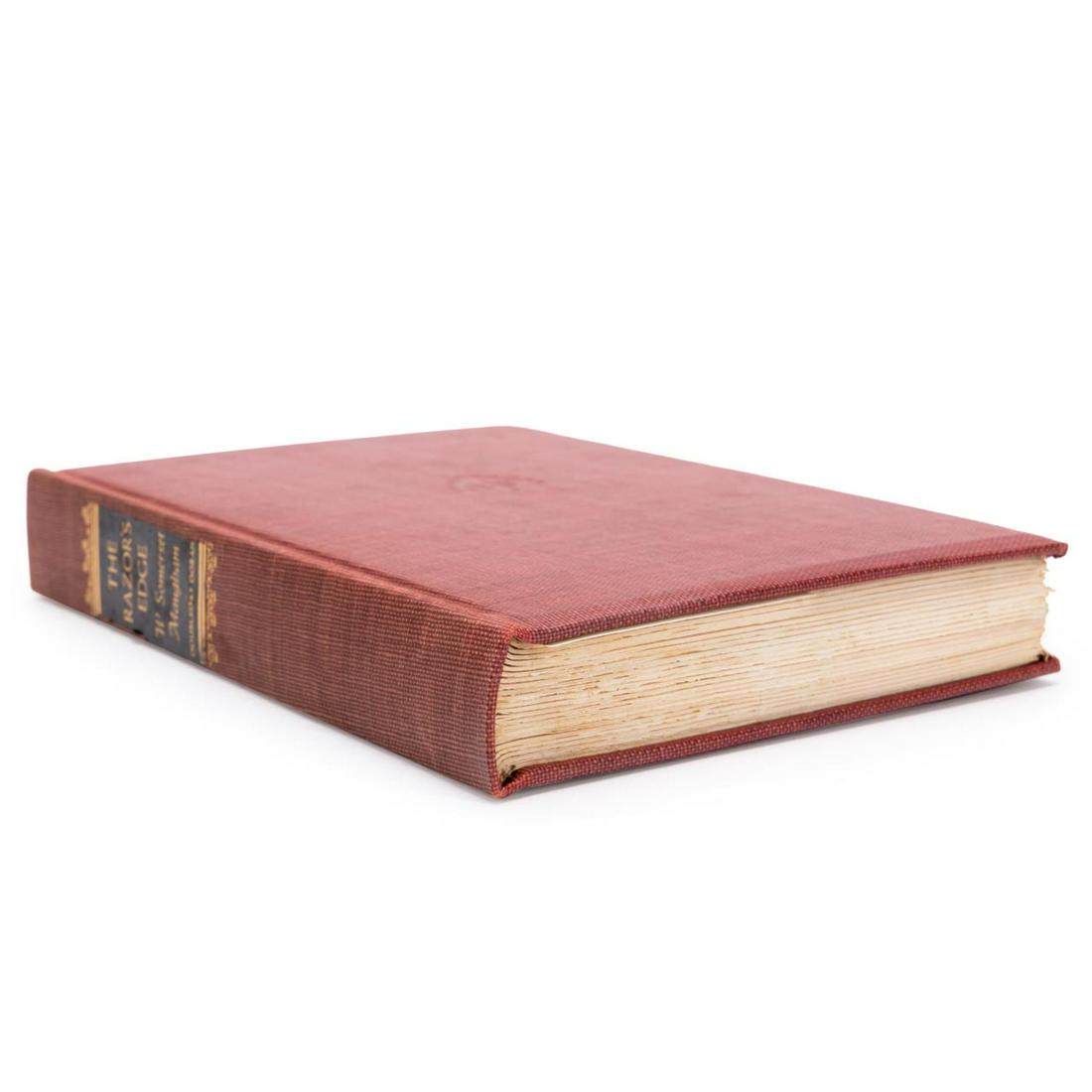 "THE RAZOR'S EDGE" W. SOMERSET MAUGHAM, SIGNED (1 of 8)