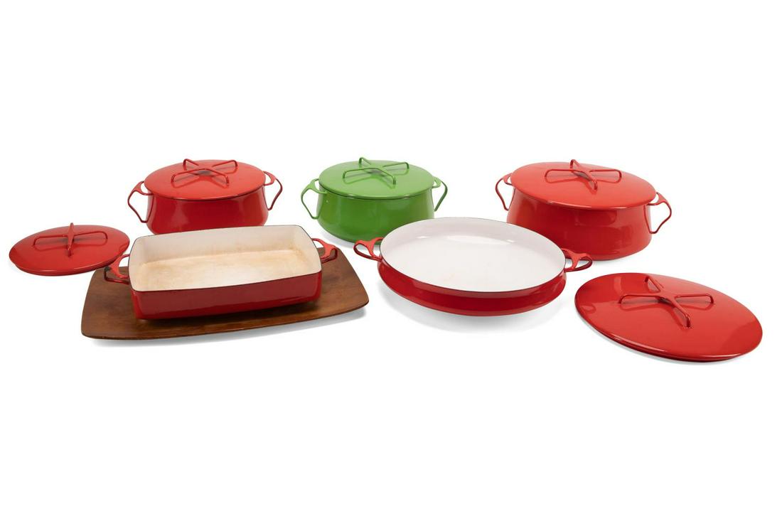 10PCS DANSK "KOBENSTYLE" ENAMELED COOKWARE (1 of 6)