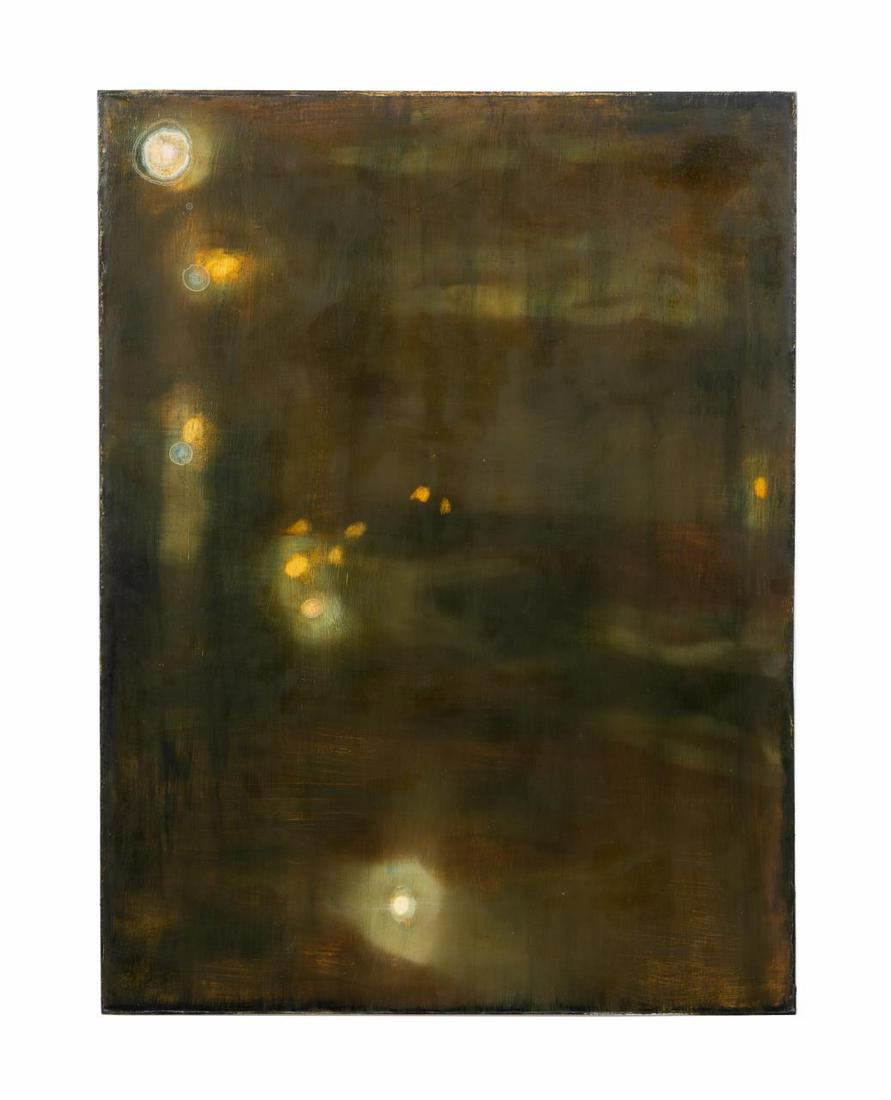 KATHERINE TAYLOR "LIGHTS" ENCAUSTIC OIL ON BOARD (1 of 4)