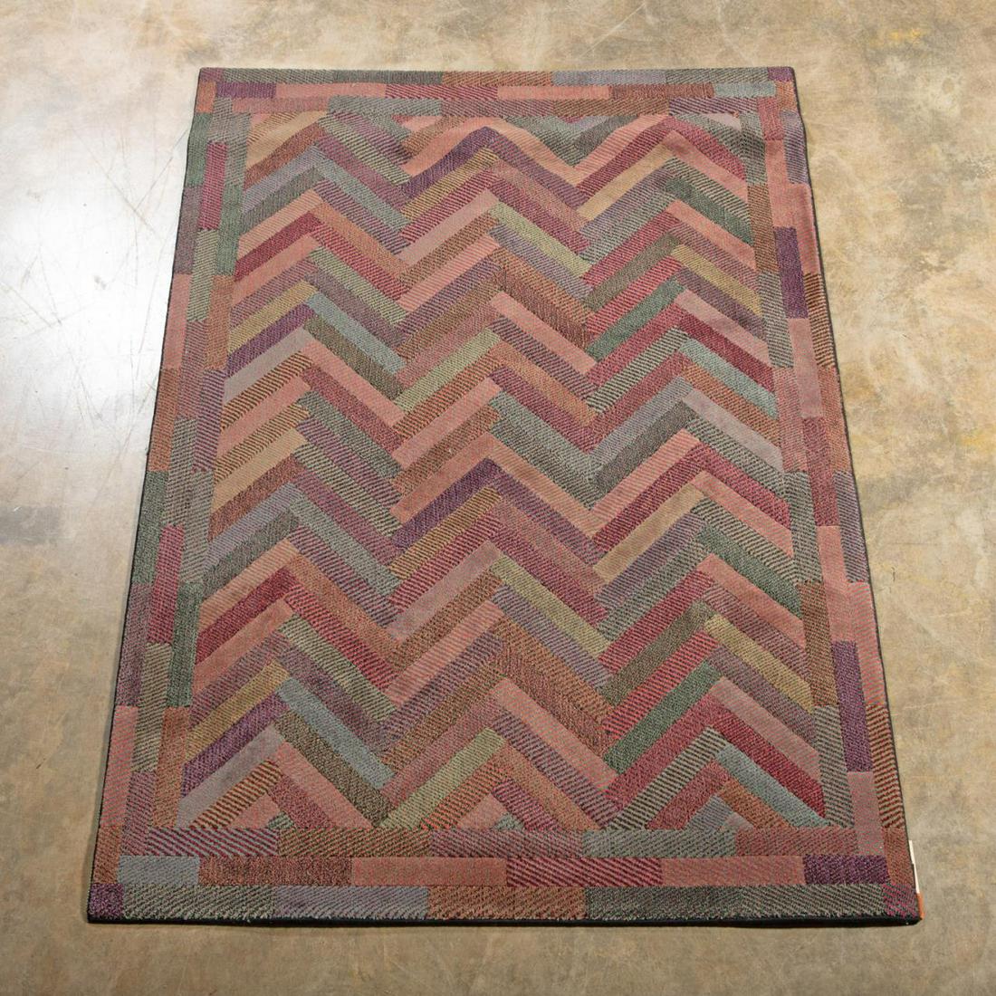 MISSONI "PARQUET" WOOL RUG 8 x 5 (1 of 5)