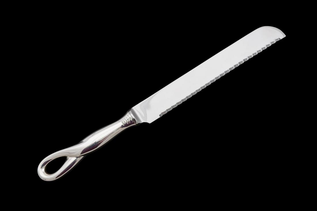 ELSA PERETTI FOR TIFFANY STERLING BREAD/CAKE KNIFE (1 of 6)