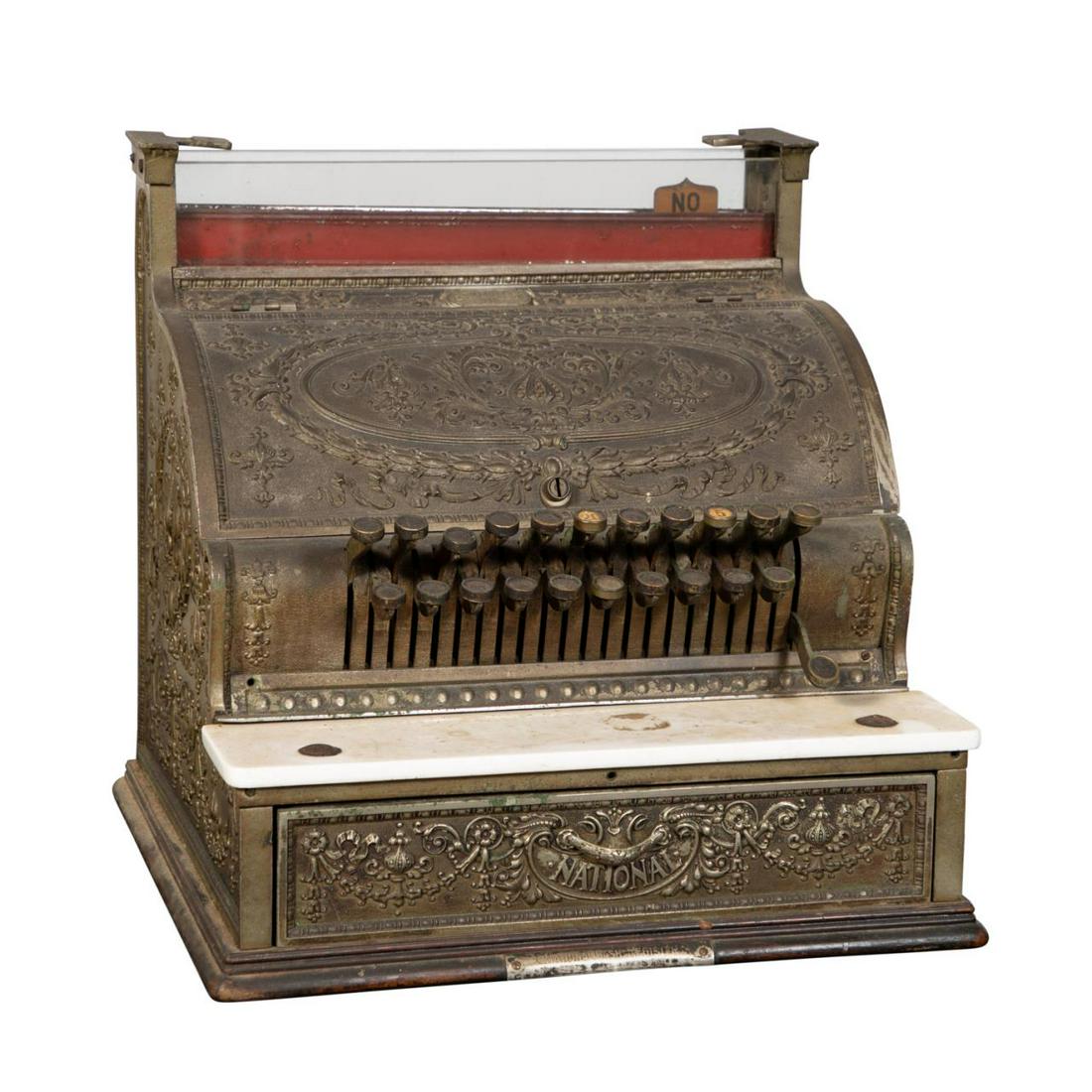 1910 NATIONAL CASH REGISTER, MODEL #332 (1 of 9)