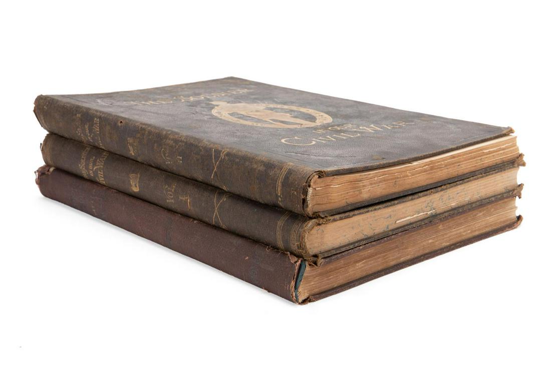 THREE FRANK LESLIE ILLUSTRATED CIVIL WAR BOOKS (1 of 6)
