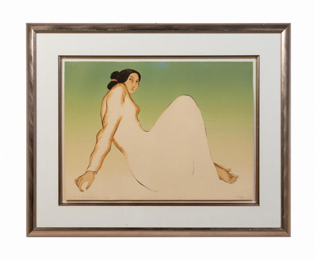 R.C. GORMAN "HANA" STONE LITHOGRAPH, 1982 (1 of 5)