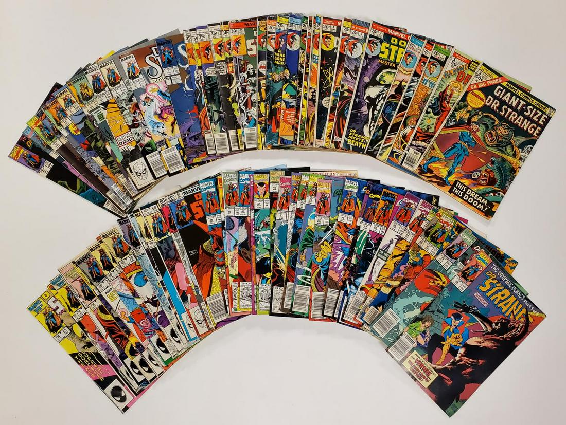 80 MARVEL DOCTOR STRANGE COMIC BOOKS (1 of 3)