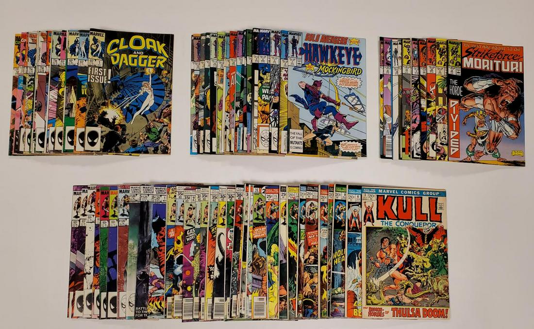 77 MARVEL COMICS INCLUDING HAWKEYE (1 of 5)