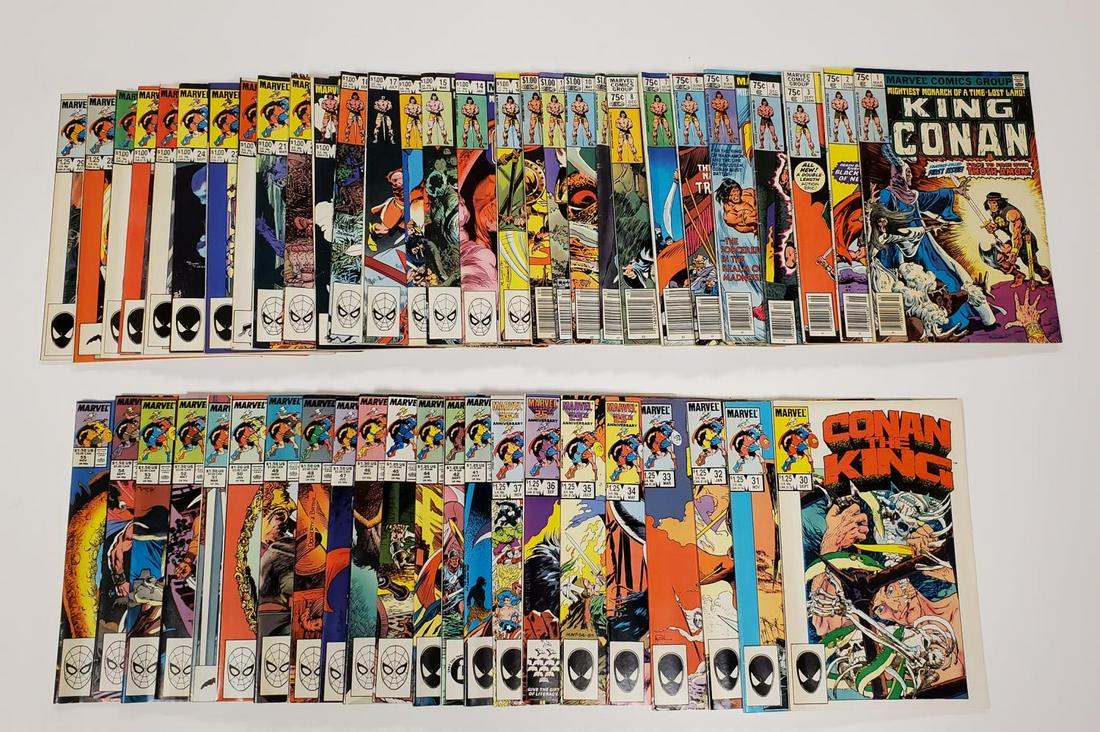 NEAR COMPLETE KING CONAN COMIC BOOK SERIES (1 of 3)