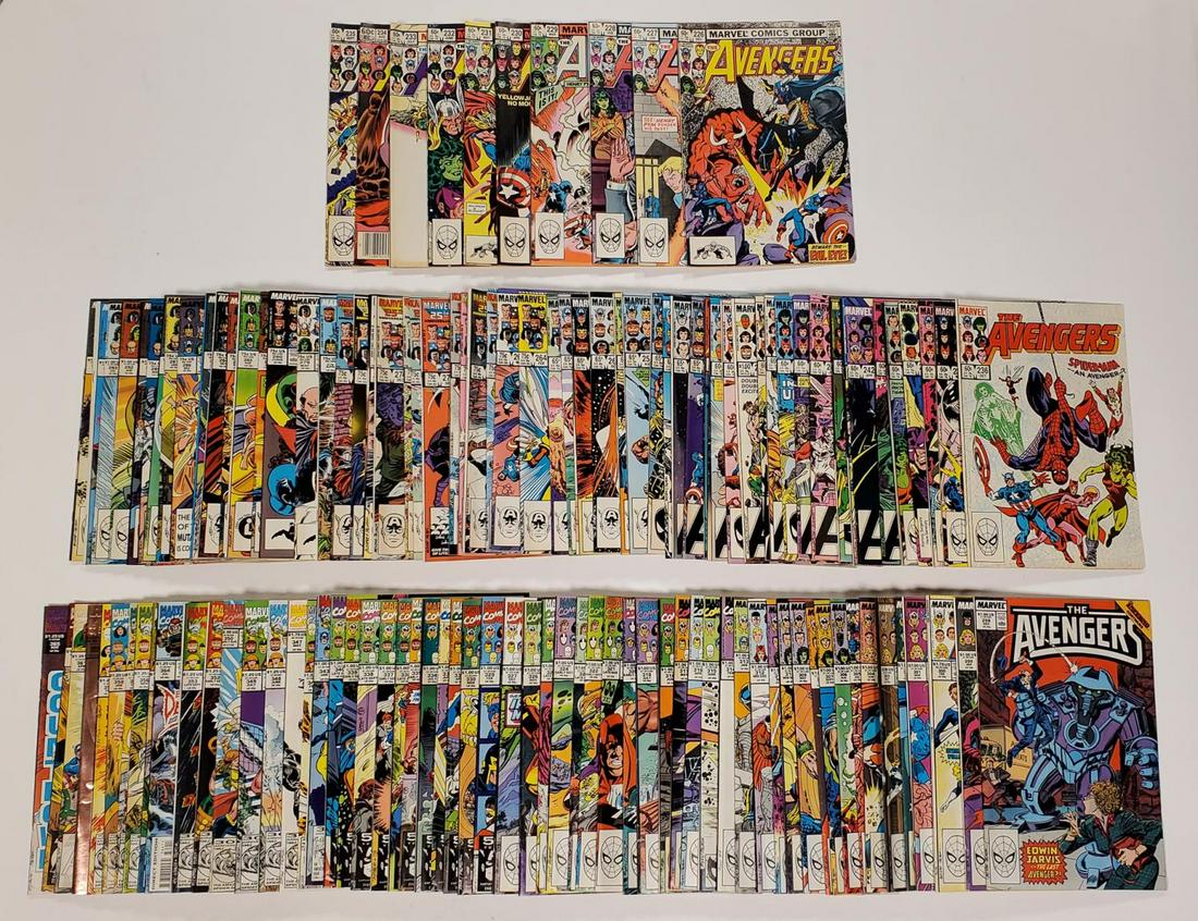 THE AVENGERS COMIC BOOK LOT INCLUDING ISSUES 226-3 (1 of 5)