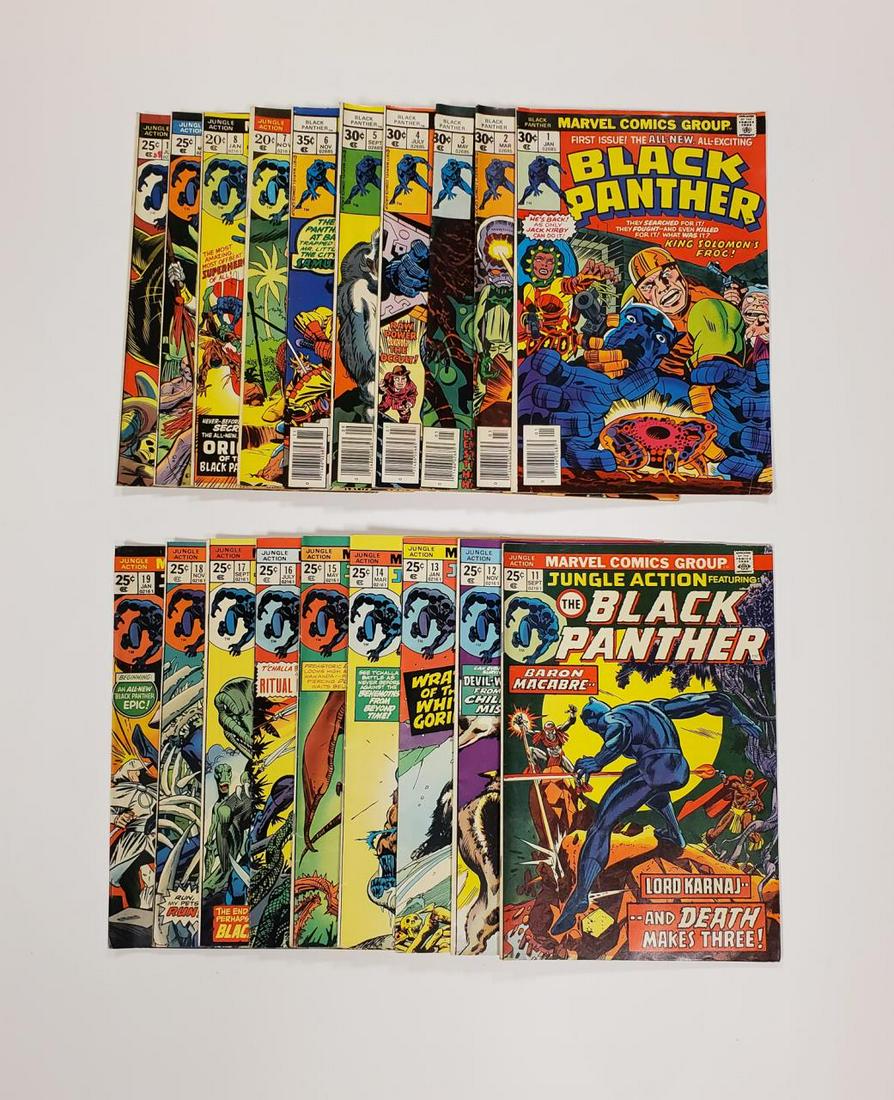 BLACK PANTHER BRONZE AGE 19 COMIC LOT (1 of 4)