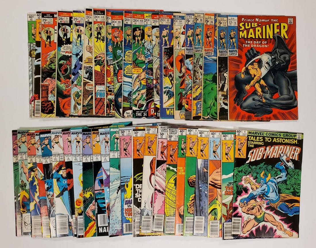 44 SUBMARINER SILVER & BRONZE AGE COMICS (1 of 3)