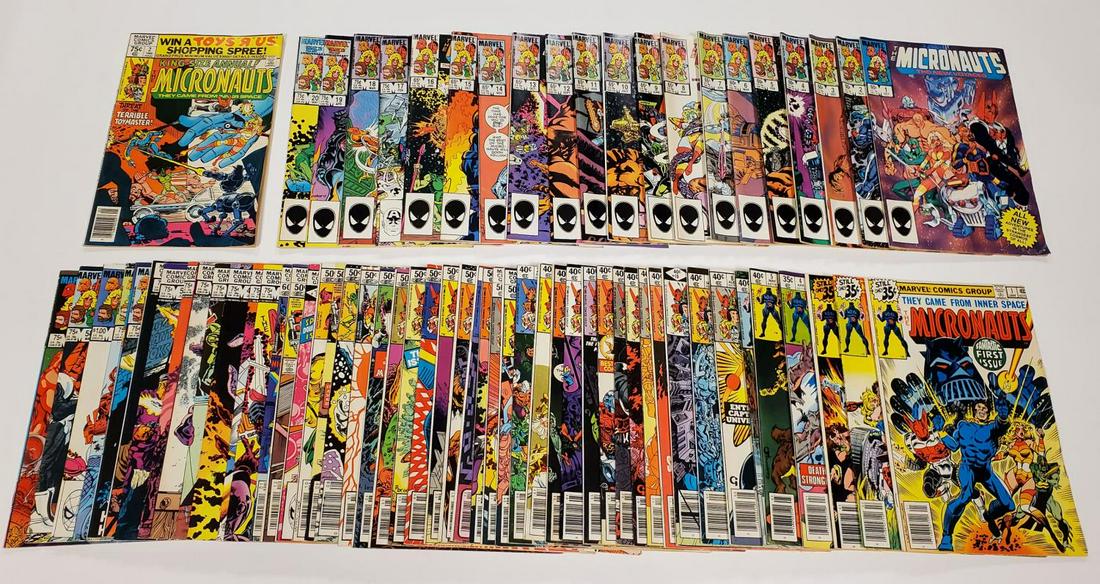 THE MICRONAUTS COMIC BOOK LOT INCLUDING #8 (1 of 7)
