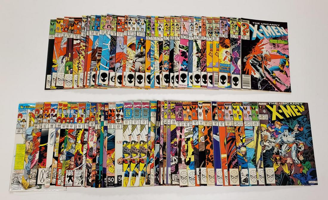 NEAR FULL RUN OF X MEN COMIC BOOKS 201-294 (1 of 4)