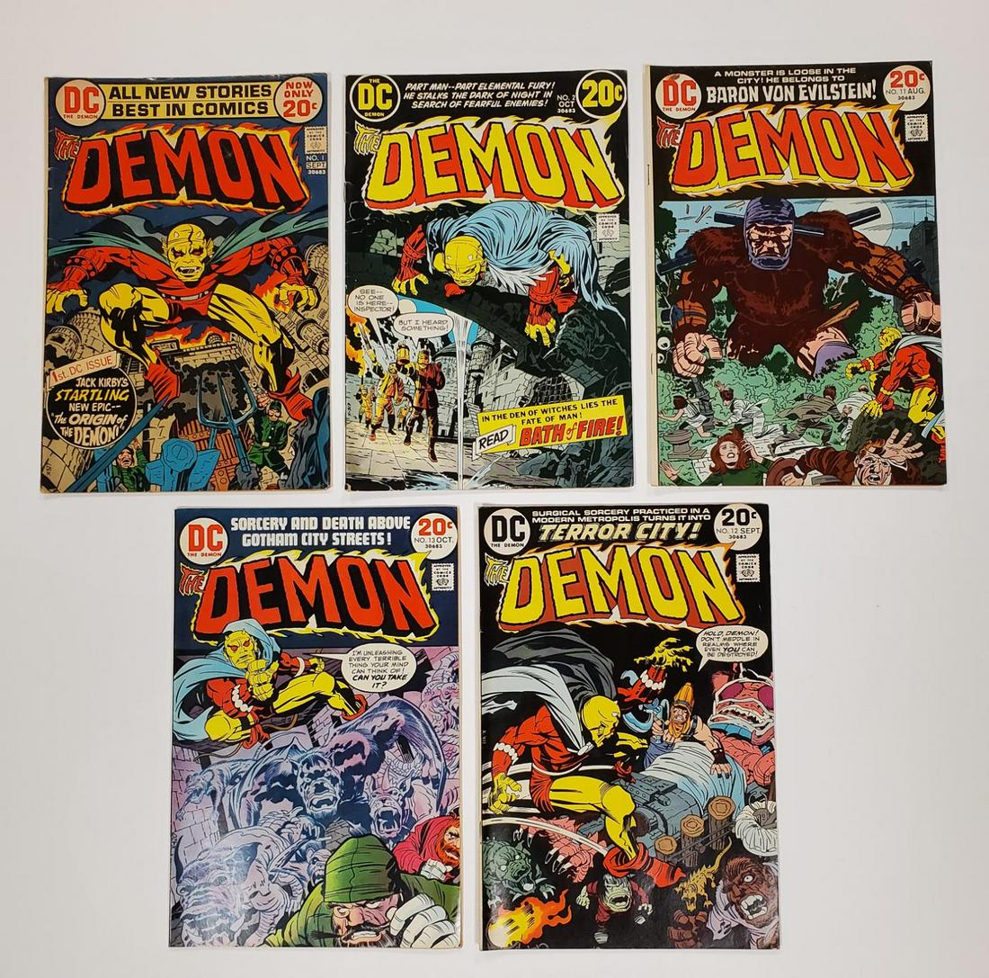 THE DEMON COMIC LOT INCLUDING #1 (1 of 3)