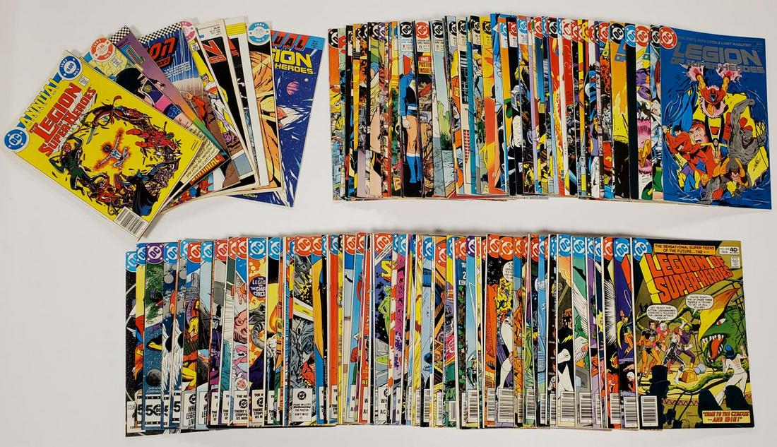 LEGION OF SUPERHEROES COMIC BOOK LOT INCLUDING ANN (1 of 4)