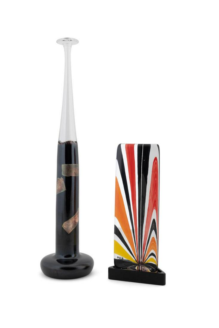 2 KOSTA BODA GLASS OBJECTS; BACKSTROM & VALLIEN (1 of 7)