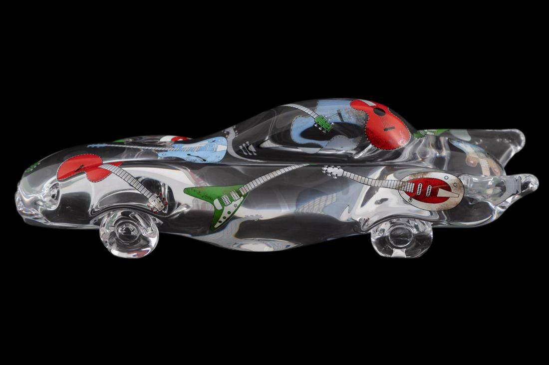 SIGNED LIM. ED. OLLE BROZEN FOR KOSTA BODA CAR (1 of 7)