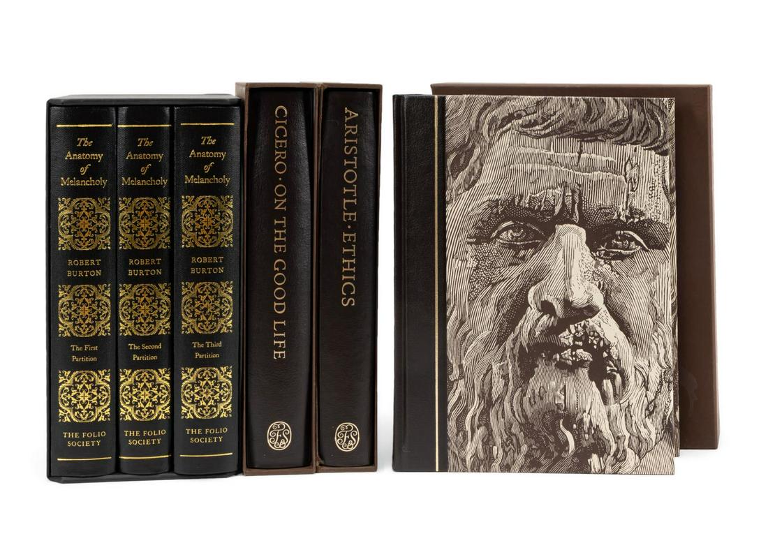 SIX FOLIO SOCIETY MEDICAL & PHILOSOPHY BOOKS (1 of 5)