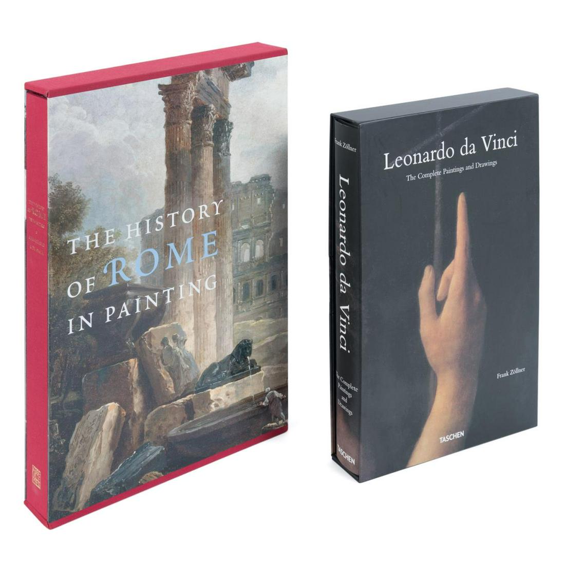 TWO BOOKS ON LEONARDO DA VINCI & ROME IN ART (1 of 7)