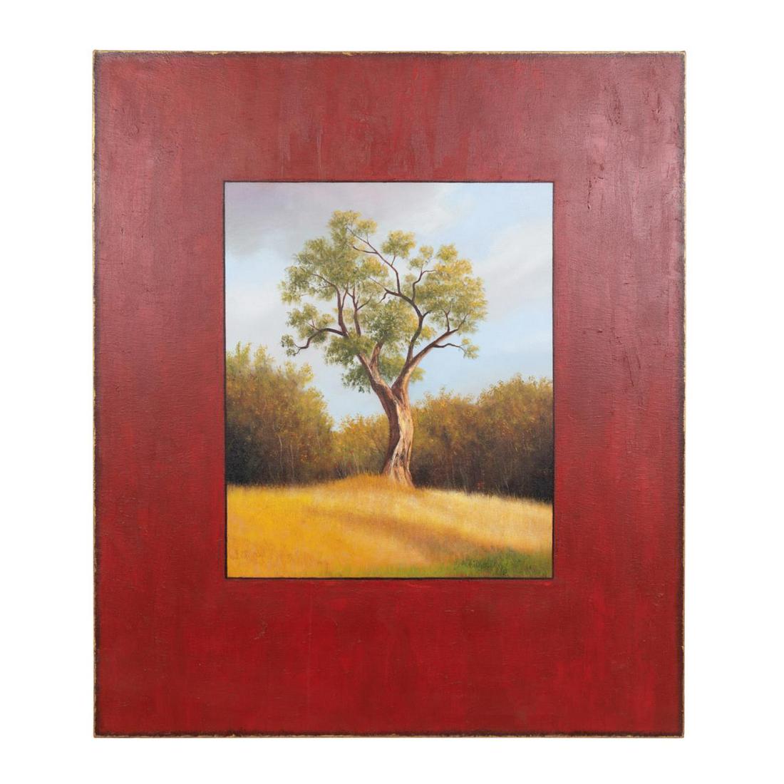 SCOTT DUCE, "OLIVE TREE", OIL ON CANVAS (1 of 4)