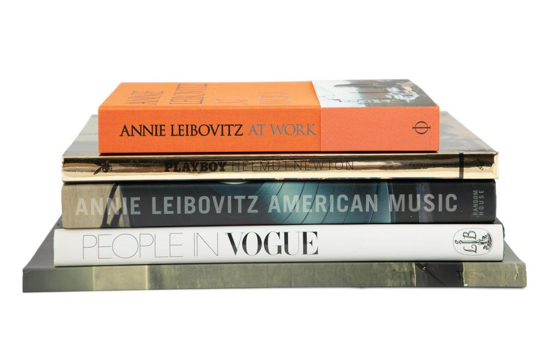 FIVE BOOKS ON PHOTOGRAPHY INCL. ANNIE LEIBOVITZ (1 of 4)