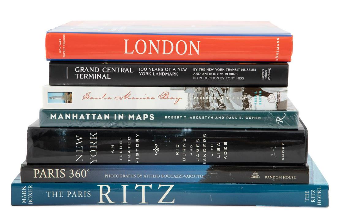 SEVEN BOOKS ON INTERNATIONAL CITIES & DESTINATIONS (1 of 3)