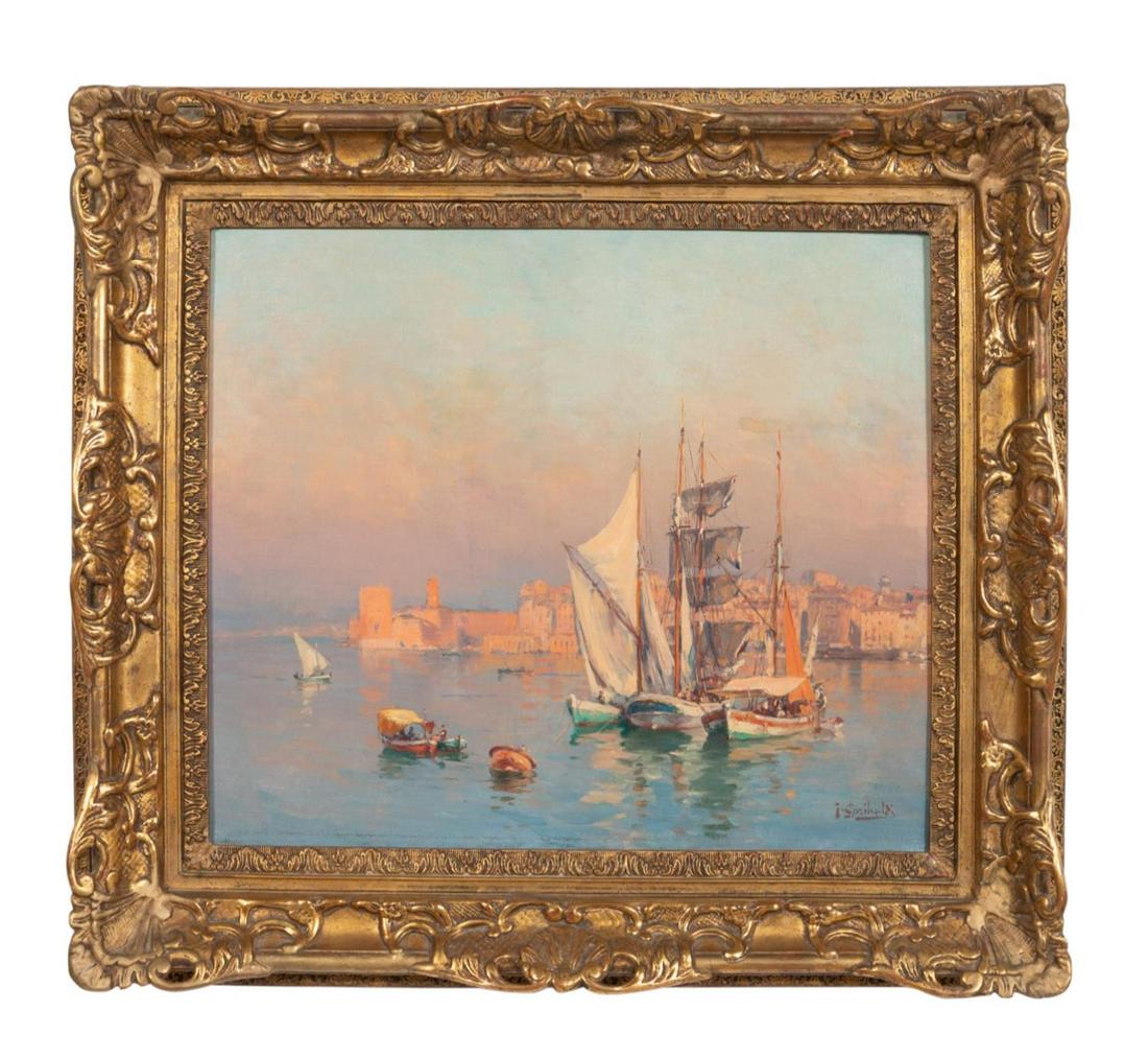 JOSEPH GARIBALDI, CONTINENTAL HARBOR SCENE, O/C (1 of 4)