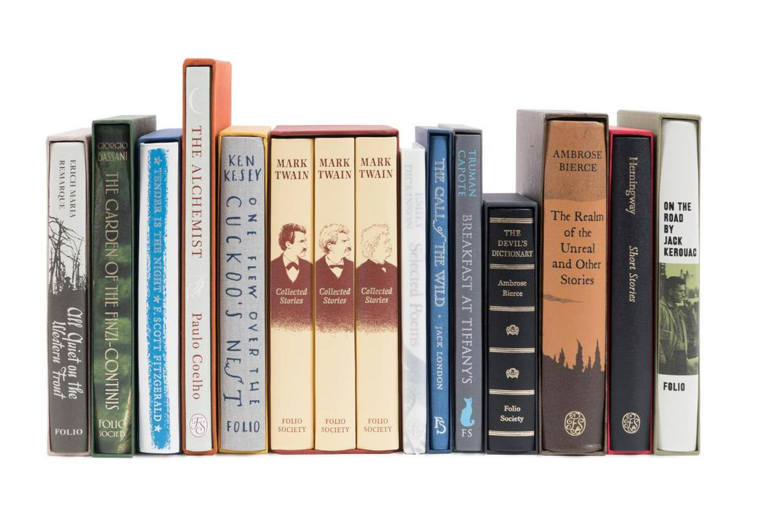 FIFTEEN FOLIO SOCIETY CLASSIC FICTION BOOKS (1 of 4)