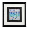 YAACOV AGAM SQUARE SERIGRAPH, NUMBERED