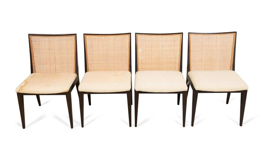 FOUR EDWARD WORMLEY FOR DUNBAR SIDE CHAIRS (1 of 7)