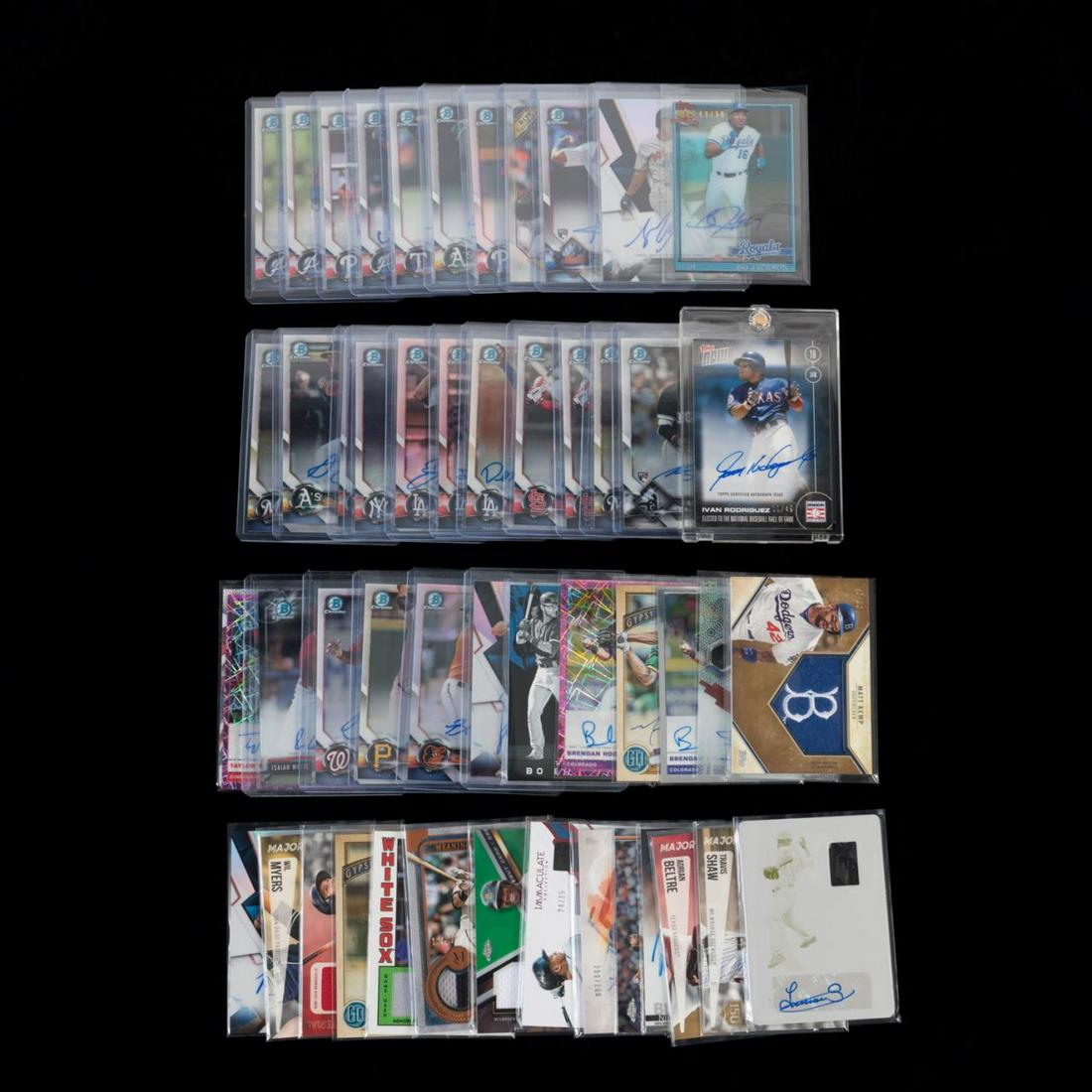 50 AUTOGRAPHED & MEMORABILIA BASEBALL CARDS (1 of 5)