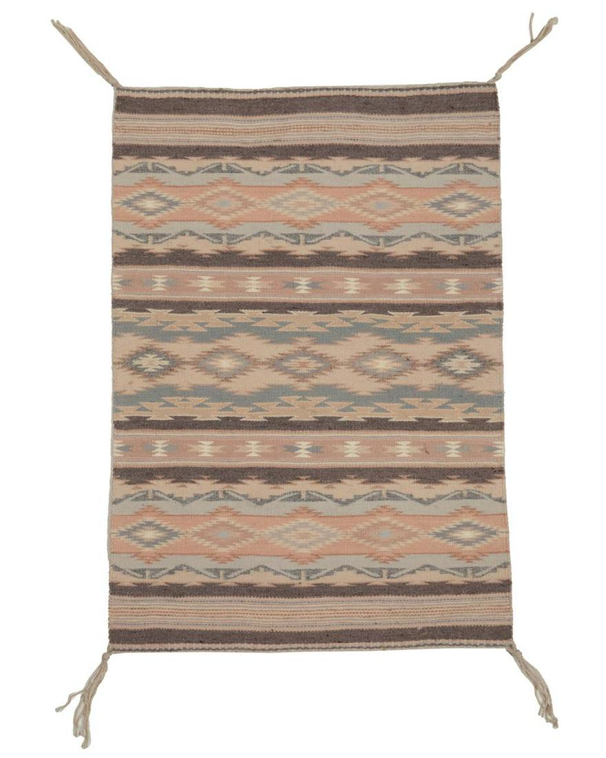 BRENDA SPENCER NAVAJO HANDWOVEN WIDE RUINS MAT (1 of 5)