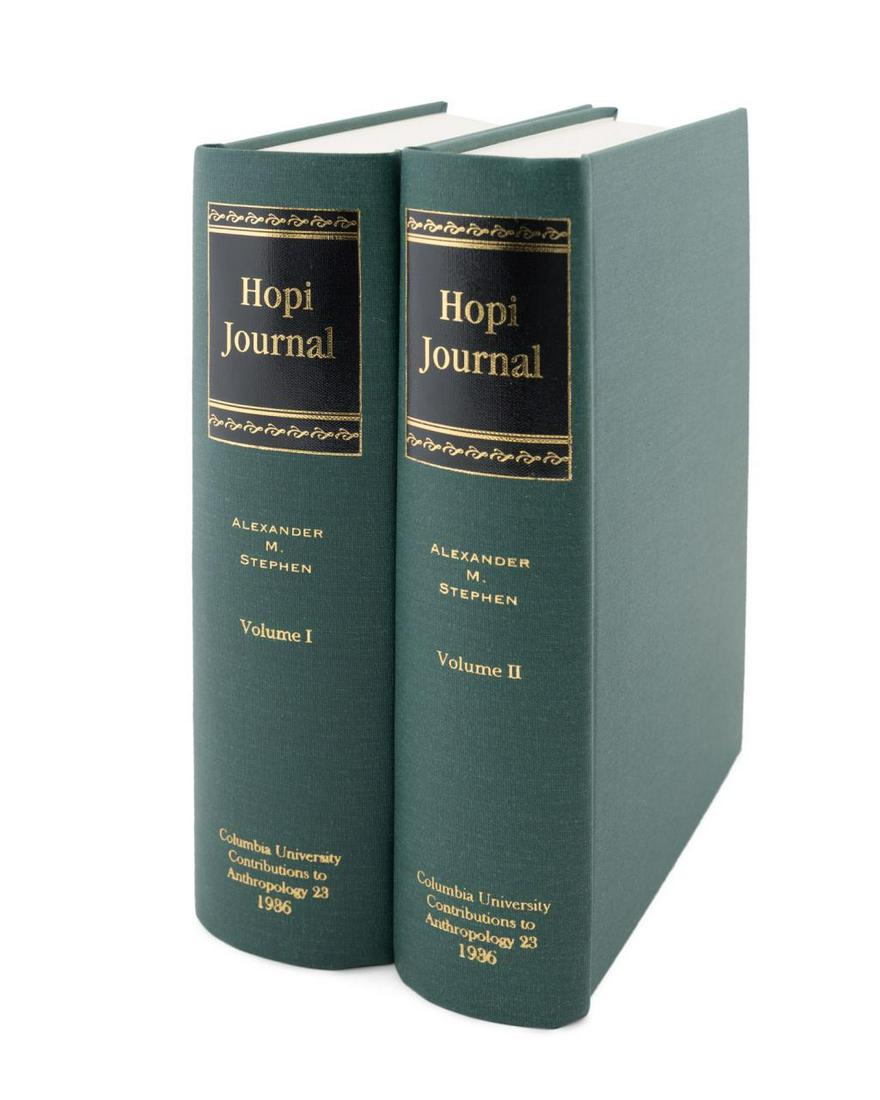 2 VOL, “HOPI JOURNAL OF ALEXANDER M. STEVEN” (1 of 7)
